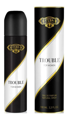 Perfume Mujer Cuba Trouble Edp 100ml Original Afip