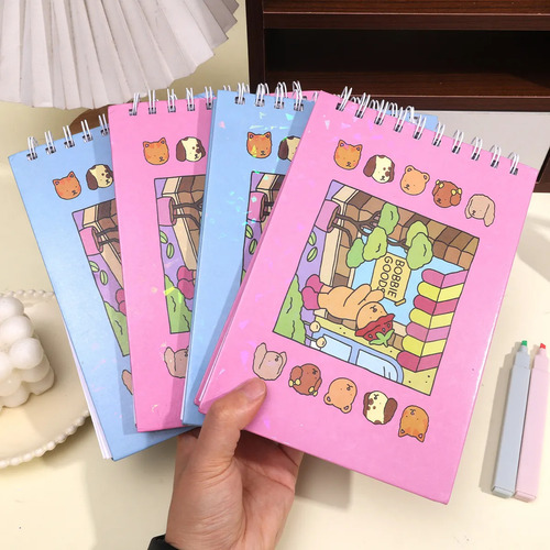 Libro De Colorear Bobbie Goods Para Adultos Y Adolescentes,