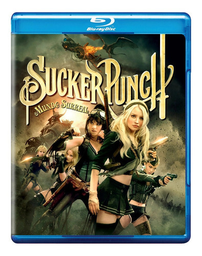 Blu-ray Sucker Punch Mundo Surreal Lacrado Zack Snyder