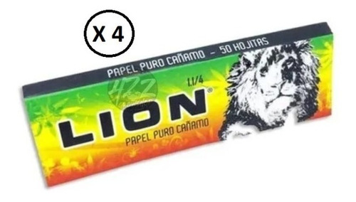 Lion Rolling Circus Jamaica Cañamo 78mm