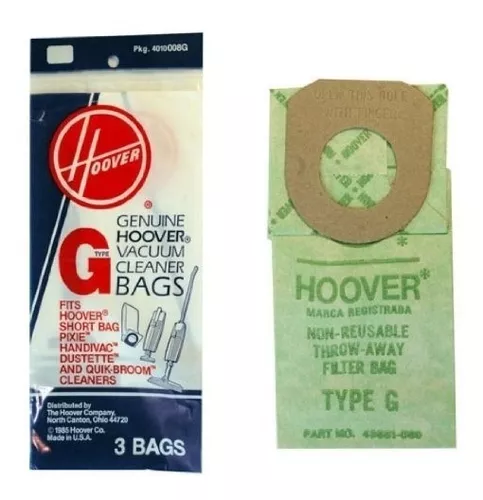 Bolsa Aspiradora Hoover R Importada X 5 Unidades - Casadivi