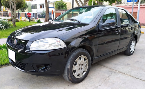 Imagen 6 de 8 de Fiat Siena Negro 2016 1.4 Mecánico Aire Acondicionado