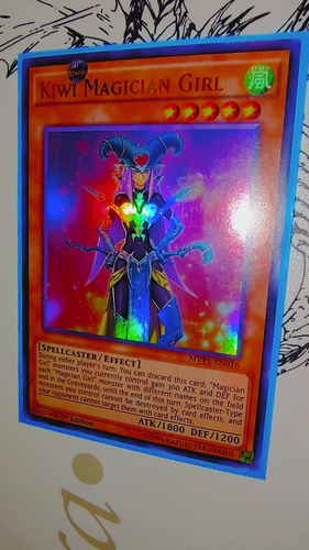 Yugioh! Kiwi Magician Girl Ultra Rare Mvp1-en016 1st Edition