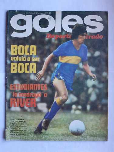 Estudiantes San Telmo Atlanta Boca / Revista Goles 1373 1975