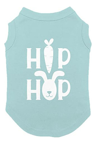 Hip Hop Easter Bunny - Camisa Para Perro Con Música De Cone