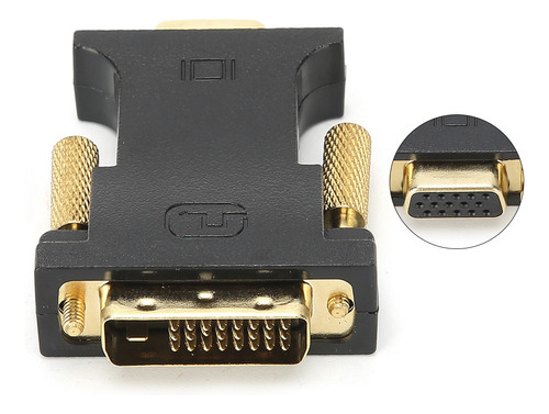 E0401 Dvii 24+1 Macho A Vga Hembra De Doble Canal Con Chip