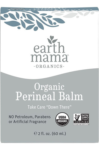 Earth Mama Bálsamo Perineal Orgánico Para Embarazo Y Pospart