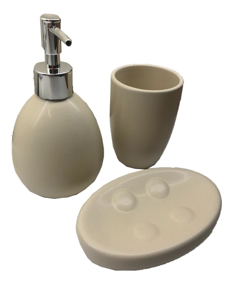 Accesorios Para Baños Set 3 Piezas Varios Modelos | Mercado Libre
