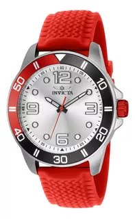 Reloj Para Hombres Invicta Pro Diver 40034 Rojo