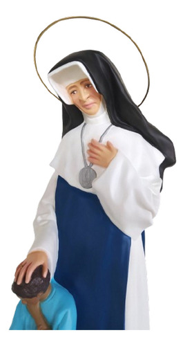 Imagem Santa Dulce Dos Pobres 85cm Anjo Bom Bahia Irma Dulce Cor Colorido