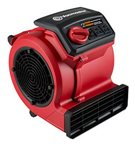 Secador De Aire Portátil Vacmaster Red Edition Compatible Co