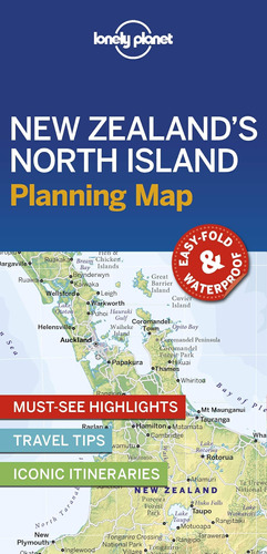 Libro: Lonely Planet New Zealandøs North Island Planning Map