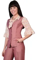 Comprar Conjunto Chaleco Y Pantalon Palo De Rosa Mujer Uniformes
