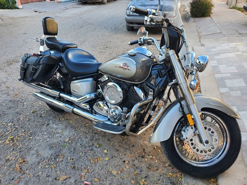 2002 Yamaha Vstar Clásic 1100 Cc Alforjas De Piel