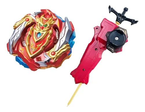 Top Turbo Cho-z Achilles Beyblade Evolution Com Lançador