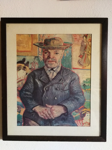 Cuadro De Vincet Van Gogh Retrato De Padre Tanguy (Usado)