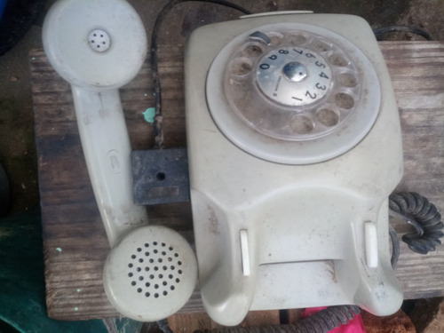 Telefone Antigo De Disco Para Decoração
