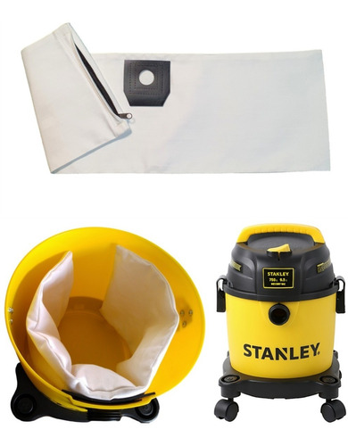 Bolsas Aspiradora Stanley 4 Hp 2,5 Gallon Model Sl18135p