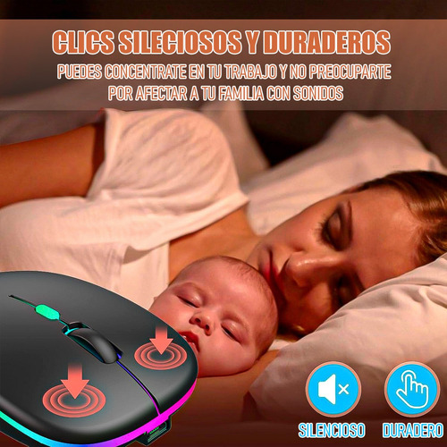 Mouse Inalambrico Mouse Bluetooth Mouse Inalambrico Recargab