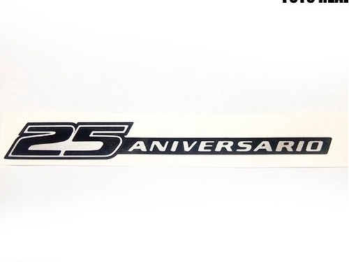 Calcomania 25 Aniversario Toyota Corolla Escarchado 3m