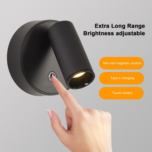 Lámpara De Techo Recargable Con Diseño Minimalista Moderno