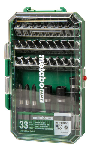 Metabo Hpt 115745m - Juego De 33 Piezas