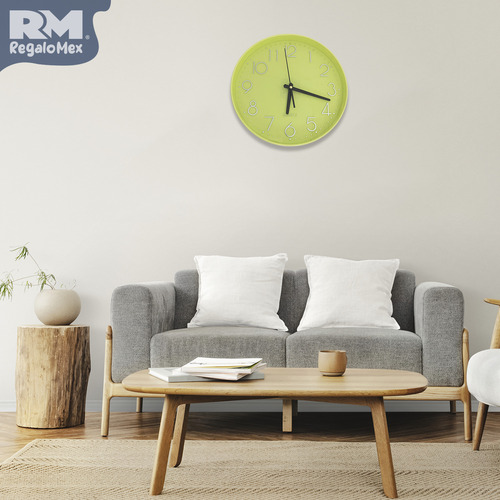 Reloj De Pared Clásico Función Con Cuarzo