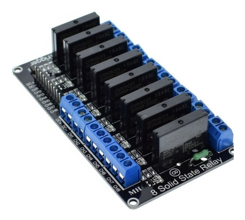 Modulo Rele Estado Solido 8 Canales, Omrom