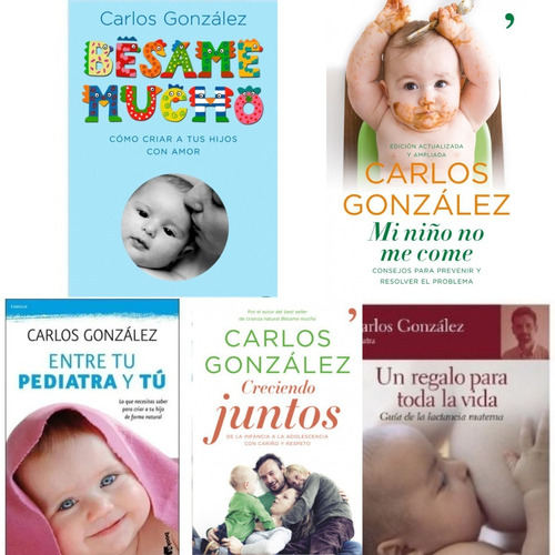 Coleccion Completa Gonzalez Libros Carlos Gonzalez Pediatra