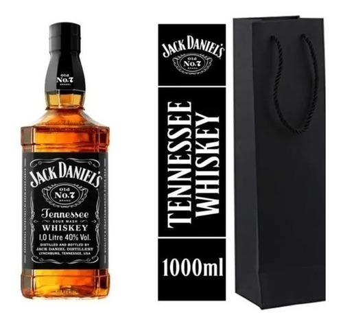 Whisky Jack Daniels N°7 Clásico  1 Litro