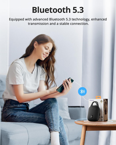 Tronsmart Mirtune H1 Altavoz Bluetooth Para Exteriores, Alta