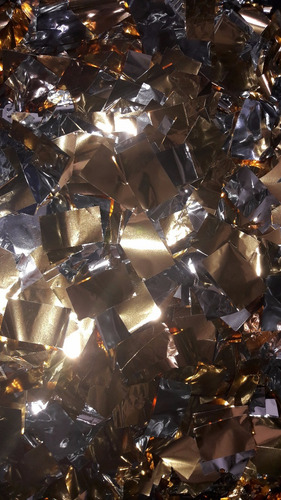 #papel #ventury #picado #metalizado Dorado