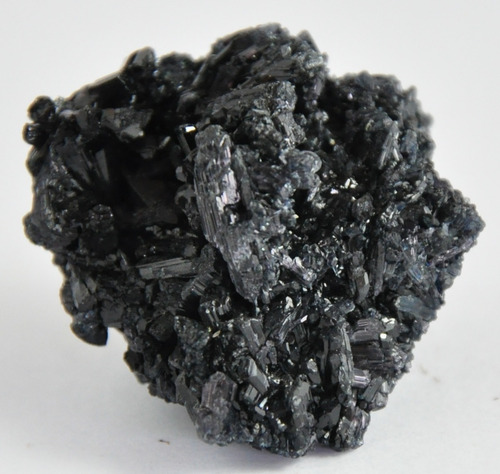 Turmalina Preta Cristalizada Lindo Mineral Coleção 2022m Preto