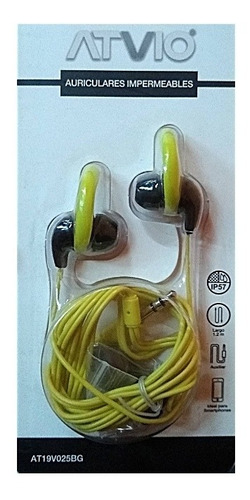 Atvio Auriculares Impermeables Ip57 At19v025bg