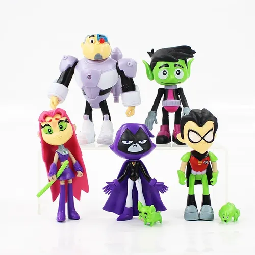 Muñecos de jovenes titanes mercadolibre on sale