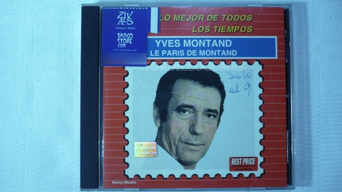Cd Yves Montand Lo Mejor De Todos Los Tiempos 1988