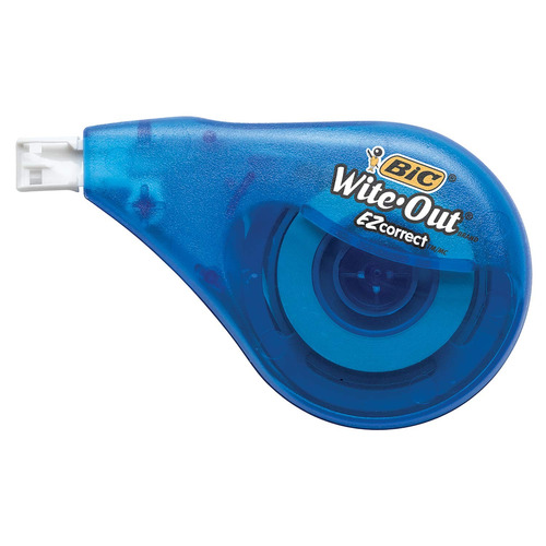 Bic Wite-out Marca Ez Cinta De Corrección Correcta, Blanco,