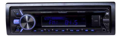 Radio De Auto Bowmann Ds-2800bt Con Usb, Bluetooth Y Lector De Tarjeta Sd