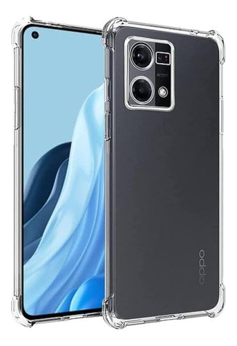 Case Funda Goma Transparente Antishock Oppo Reno 7 Reno 8 4g