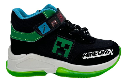 Tenis Para Niños De Minecraft - Creeper (18-21)