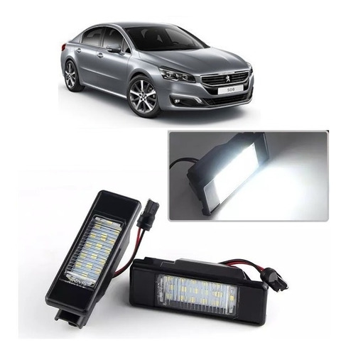 Luz Led Patente Peugeot 508 Sedan 2011 - 2014 Accesorio