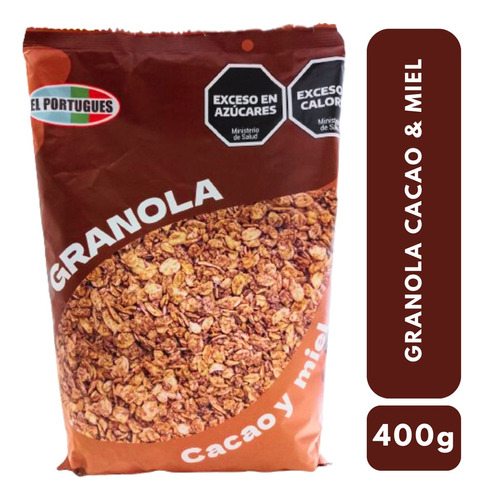 Granola De Avena Cacao Y Mascabo X 400g - El Portugues
