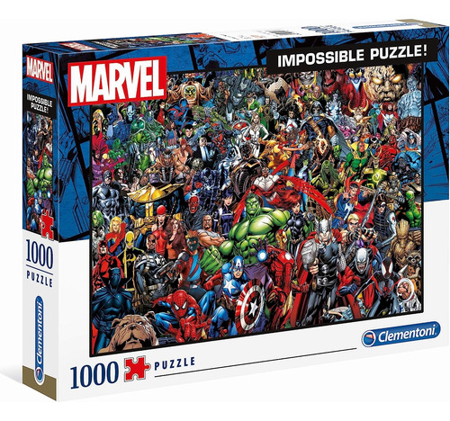 Clementoni Marvel Impossible Puzzle De 1000 Piezas