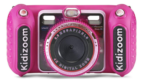 Câmera Selfie Digital Vtech Kidizoom Duo Dx Com Mp3 Rosa 3-9