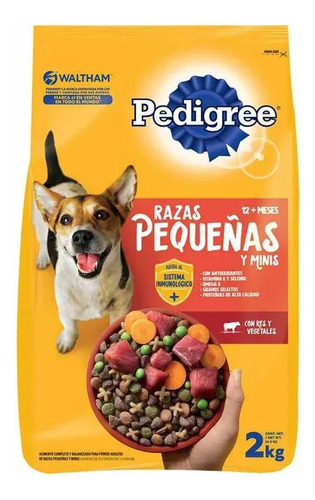 Pedegree 2 Kilos Razas Pequeñas