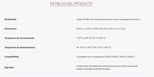 Sandisk Ultra Sdhc Sdxc Uhs-i 64gb 30mb S Tarjeta De Memoria