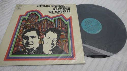 Vinilo- Carlos Gardel Con La Orquesta De Alfredo De Angelis