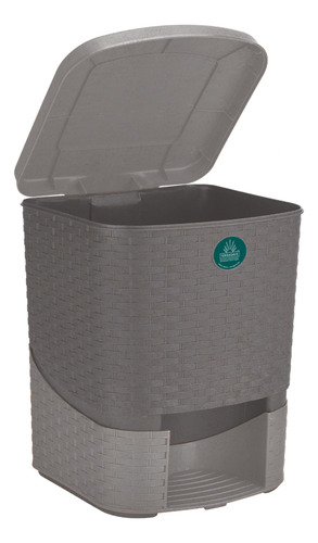 Kit 2 Botes De Basura Terragave Tipo Pedal 8l