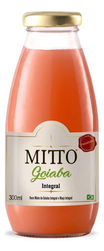 Suco Integral Goiaba Mitto 300ml