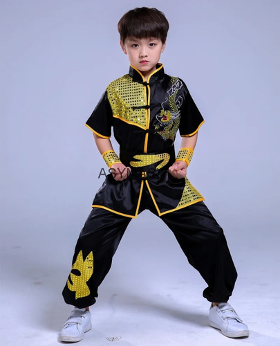 Uniformes De Ry Tai Chi Kung Fu Con Bordado De Dragón Y Lent